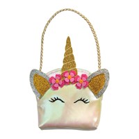 Heless doll handbag unicorn glitter design 35-45 cm