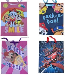 Geschenktas papier kinderen 34x26x12cm