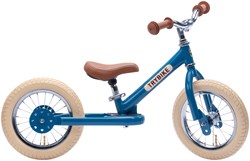 Trybike balance bike Steel vintage blue - two-wheeler kids bike