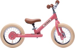 Trybike balance bike Steel vintage pink - two-wheeler for kids