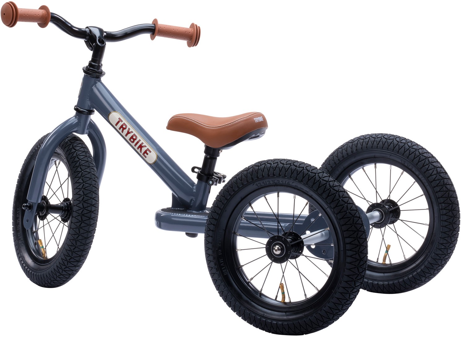 Trybike 2 in 1 Steel grey Bicycle Planet Happy