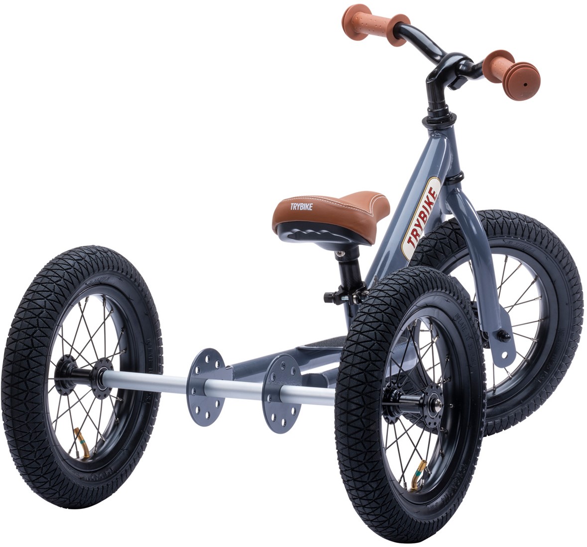 Trybike 2 in 1 Steel grey Bicycle Planet Happy
