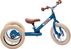 Trybike balance bike Steel 2-in-1 vintage blue - children's draisienne