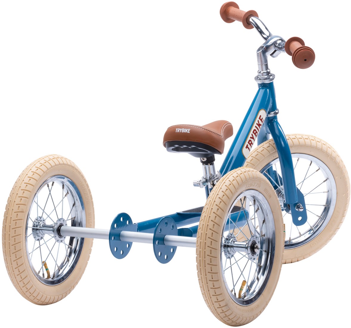 Trybike 2 in 1 stem vintage blue Bicycle Planet Happy