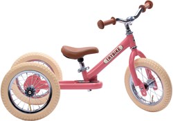 Trybike balance bike 2-in-1 Steel - vintage pink - children's draisienne