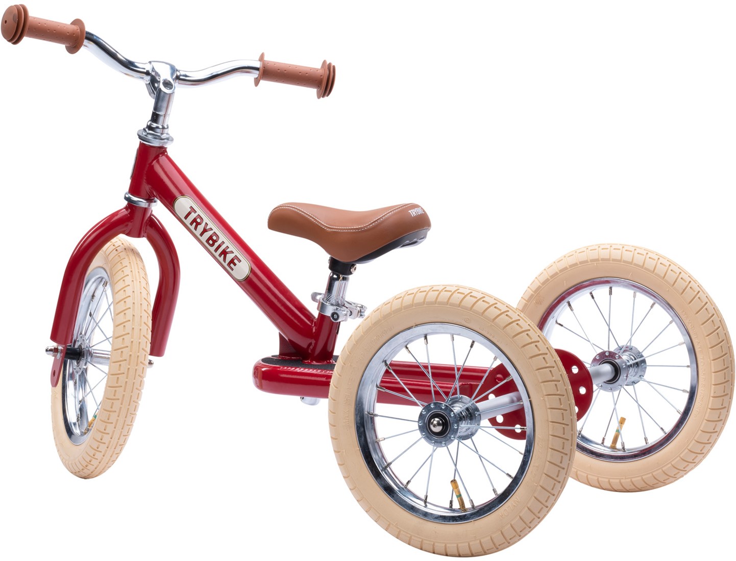 Trybike 2 in 1 stem vintage Red Bicycle Planet Happy