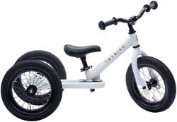 Trybike balance bike 2 in 1 Steel - white - kids balance bike steel