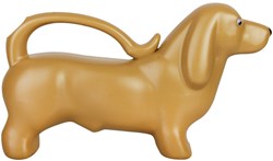 Esschert Design dachshund watering can brown plastic 2 liter garden