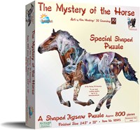 SunsOut puzzle The Mystery of the Horse - 800 pieces animals-2