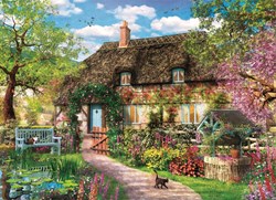 Clementoni jigsaw puzzle The Old Cottage - 1000 pieces cartoon fun