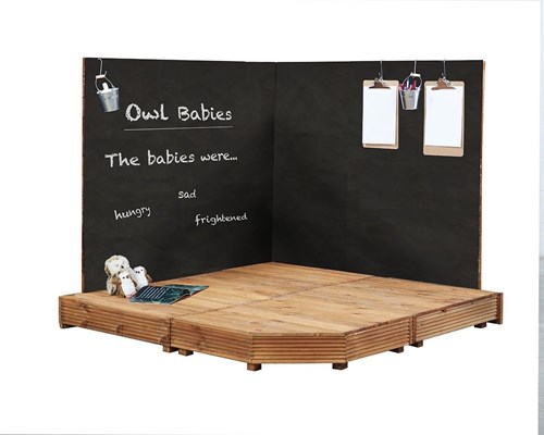 Cosy Corner Stage And Chalkboards - 35378