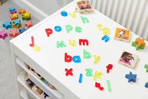 TickiT educational toy translucent lowercase letters set for kids-2