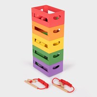 TickiT wooden sorting crates fruit and vegetables educational toy-2