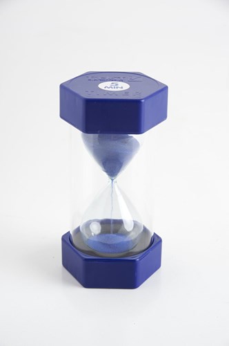 TickiT sand timer toy Mega Sand Timer blue 5 minutes