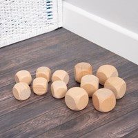 TickiT wooden blocks educational toy 40mm natural-2