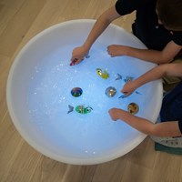 TickiT sensory LED water table – colourful toy for kids-2