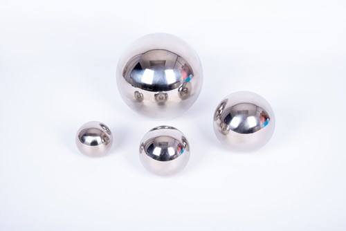 TickiT sensory mirror balls - reflective toy silver