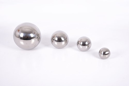 TickiT sensory mirror balls - reflective toy silver-3