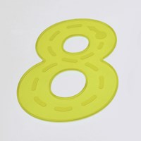 TickiT silicone numbers educational toy yellow - learn to count-2