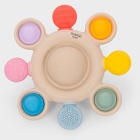 TickiT silicone teether sensory toy rainbow baby