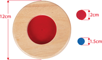 BigJigs wooden Tiddly Winks classic kids game board game-2