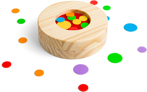 BigJigs wooden Tiddly Winks classic kids game board game-3
