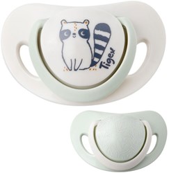 Tigex pacifiers silicone Smart Planet 0-6 months set of 2