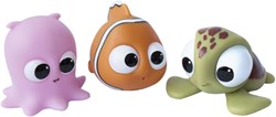 Tigex bath toys - 3 large bath figures Nemo multicolor plastic