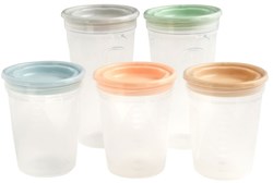 Tigex food storage containers set - 5 pieces - baby food - colorful
