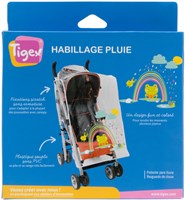 Tigex rain cover buggy universal water-resistant multicolor-2