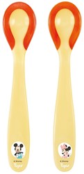 Tigex - Feeding - Disney - Spoons (2) - Heat Sensitive - 6M+ - Mickey & Minnie (was TI-80891205)