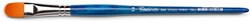 Tintoretto brush cat tongue synthetic Amber 0 for painting