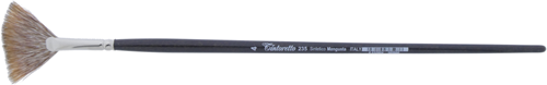 Tintoretto brush Mangoose fan 04 for painting and art