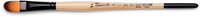 Tintoretto brush cat's tongue synthetic Marte size 4 painting