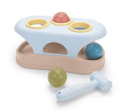 Dantoy hammer bench bioplastic sustainable toy 5-piece