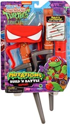 Playmates TMNT toy Mutation Build n Battle Raphaels weapons