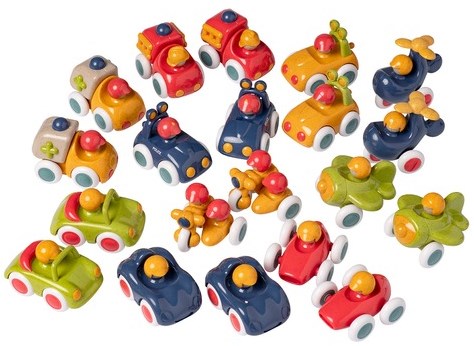 Tolo BIO toy vehicles box - 20 pieces sustainable cars