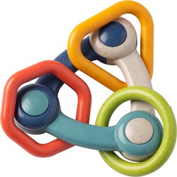 Tolo Bio Baby Rattle triangle