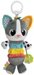 Lamaze plush Millie the Cat - educational baby toy grey