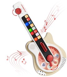 Topbright toy guitar music interactive light sound kids children