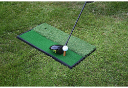 Precision golf practice mat 2 in 1 Launch Pad - durable and versatile