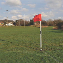 Precision Pro Corner Flags Set - 4 Pieces - 6ft - Football Field