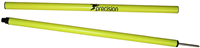 Precision boundary pole training accessory yellow 2-piece for sports