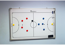 Precision Futsal Tactics Board - Magnetic Coaching Board 90x60cm