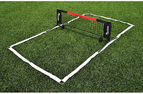 Precision Mini Football Tennis Set - Complete Outdoor Training Net