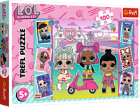 Trefl jigsaw puzzle LOL Surprise dolls - 100 pieces - colorful cardboard