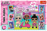 Trefl jigsaw puzzle LOL Surprise dolls - 100 pieces - colorful cardboard-2