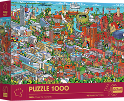 Trefl jigsaw puzzle 1000 pieces - Jubilee Tri-City - FSC Mix 70%