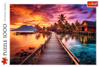 Trefl jigsaw puzzle 1000 pieces Paradise Island FSC Mix 70% puzzle-2