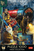 Trefl jigsaw puzzle Magic Collection Witchwood Express 1000 pieces-2